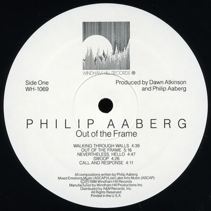 Philip Aaberg : Out Of The Frame (LP, Album)