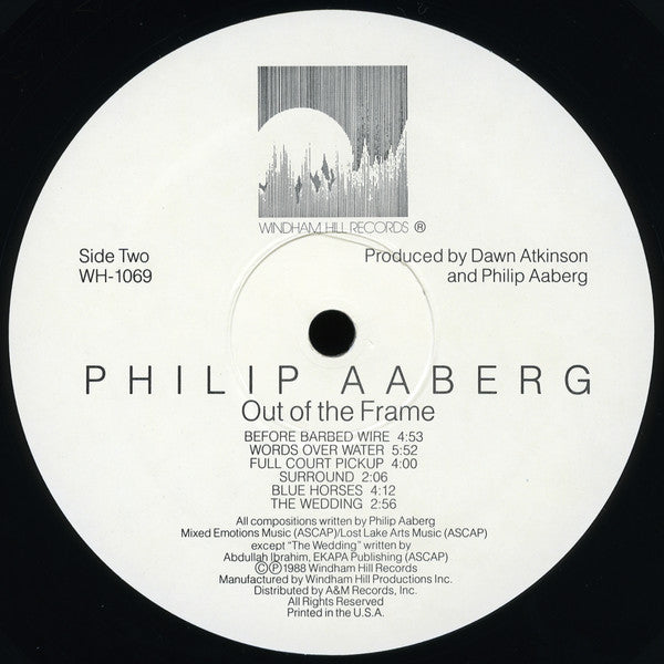 Philip Aaberg : Out Of The Frame (LP, Album)