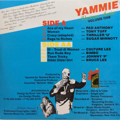 Various : Yammie All Star Volume One (LP, Comp)