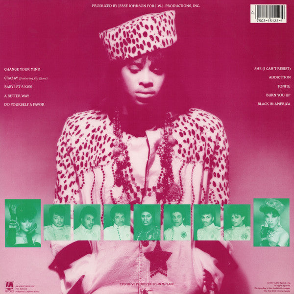 Jesse Johnson : Shockadelica (LP, Album, EMW)