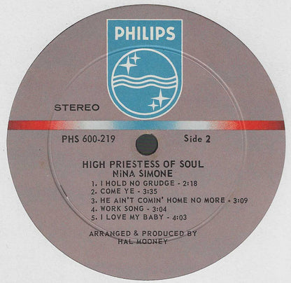 Nina Simone : High Priestess Of Soul (LP, Album)