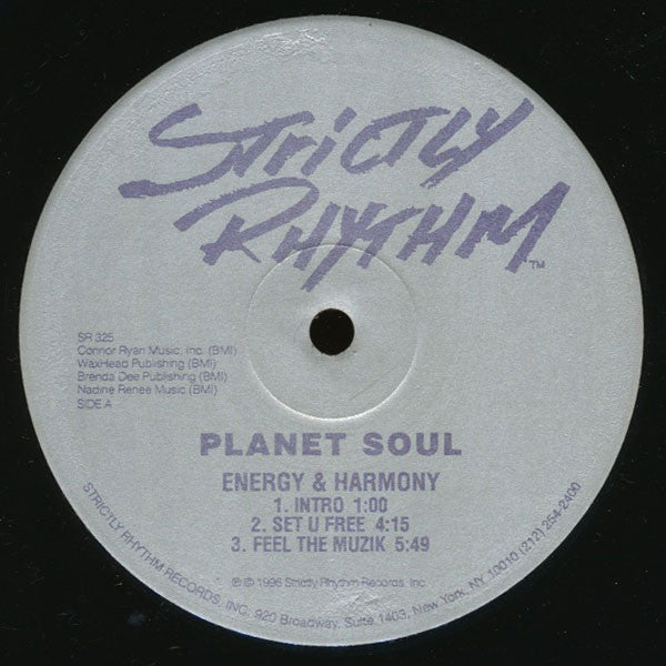 Planet Soul : Energy + Harmony (2xLP, Album)