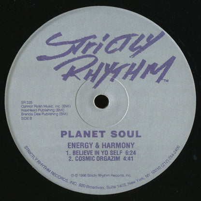 Planet Soul : Energy + Harmony (2xLP, Album)