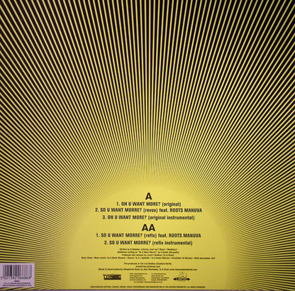 Ty Feat. Roots Manuva : Oh U Want More? (12")