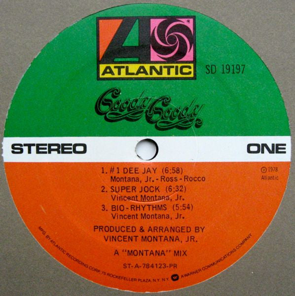 Goody Goody : Goody Goody (LP, Album, PR)