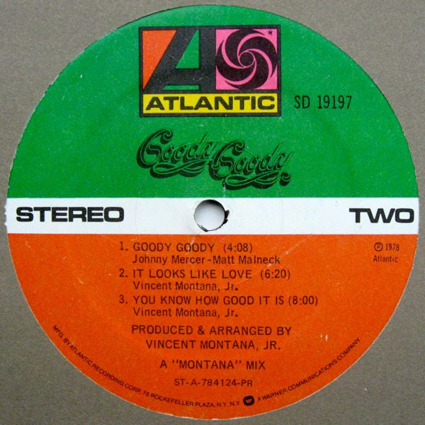 Goody Goody : Goody Goody (LP, Album, PR)