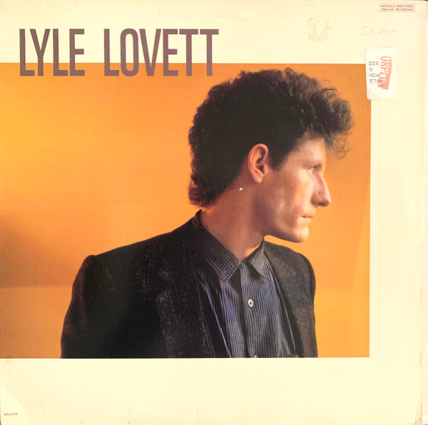 Lyle Lovett : Lyle Lovett (LP, Album, Glo)