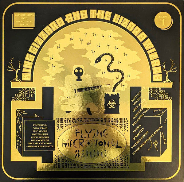 King Gizzard And The Lizard Wizard : Flying Microtonal Banana (Explorations Into Microtonal Tuning Volume 1) (LP, Album, Ltd, RE, Gol)