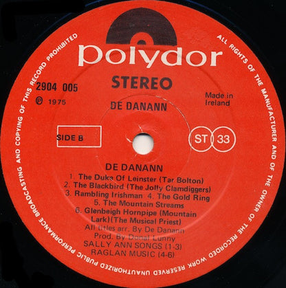 De Danann : De Danann (LP, Album)