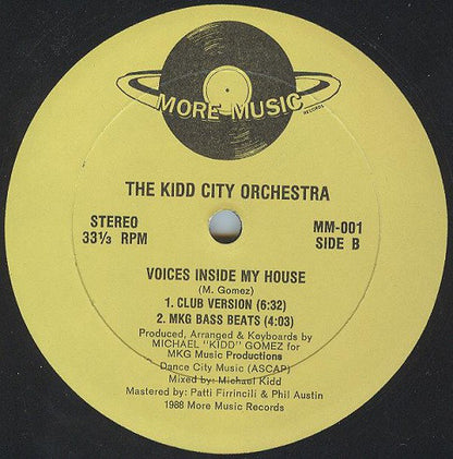 The Kidd City Orchestra : It's Not Over / Voices Inside My House (12")