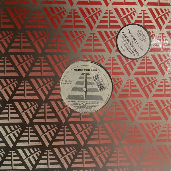 Average White Band Featuring Chaka Khan And Ronnie Laws : The Spirit Of Love (12", Promo)