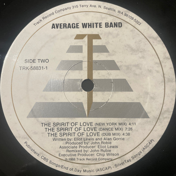 Average White Band Featuring Chaka Khan And Ronnie Laws : The Spirit Of Love (12", Promo)