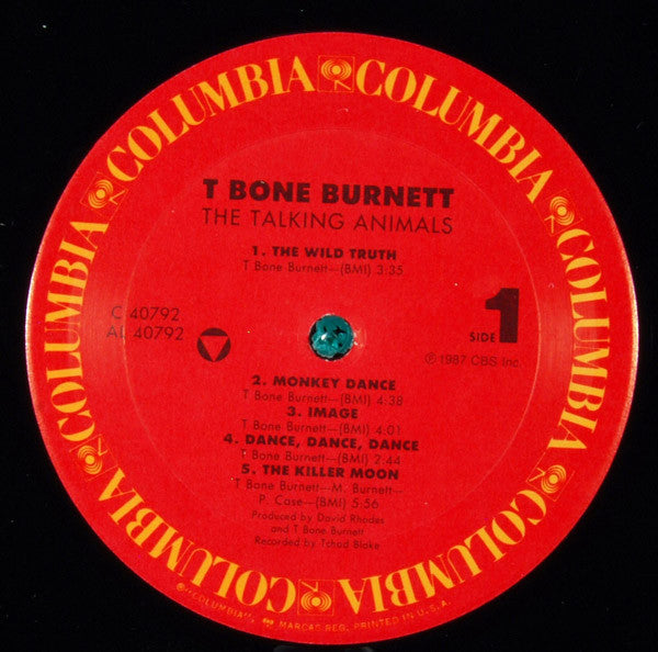T-Bone Burnett : The Talking Animals (LP, Album)