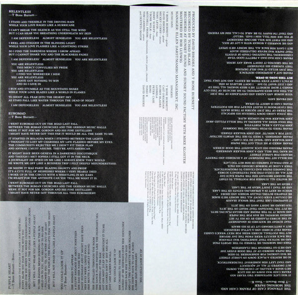 T-Bone Burnett : The Talking Animals (LP, Album)