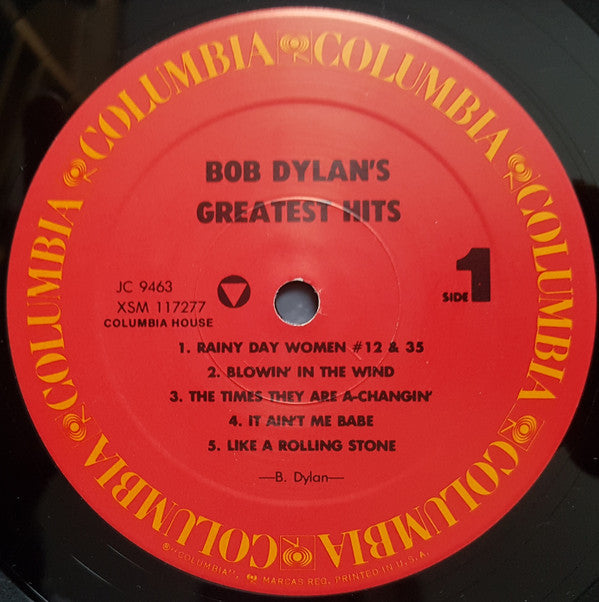 Bob Dylan : Bob Dylan's Greatest Hits (LP, Comp, RE, Col)