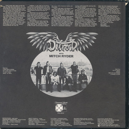 Detroit (2) With Mitch Ryder : Detroit (LP, Album)