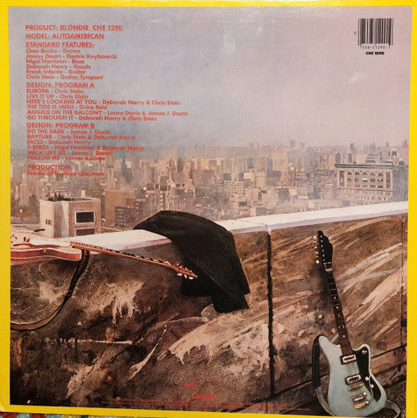 Blondie : AutoAmerican (LP, Album, Ter)