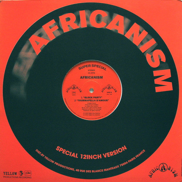 Africanism : Tourment D'amour (12")