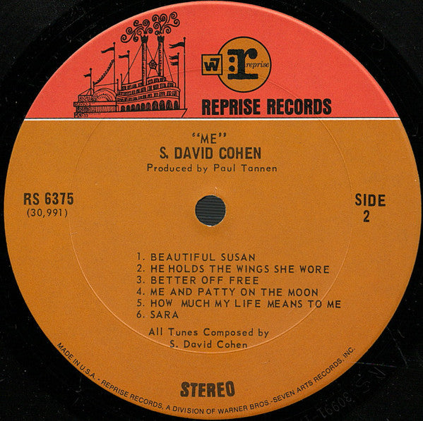 S. David Cohen : Me (LP, Album)