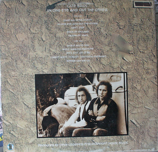 Cate Brothers : In One Eye And Out The Other (LP, Album, Spe)