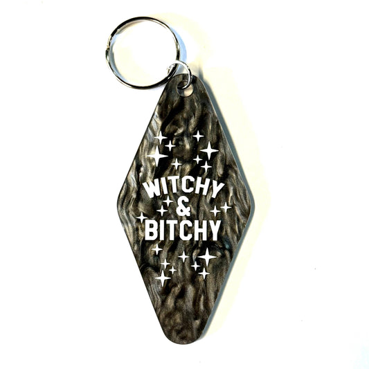 Witchy & Bitchy Keychain