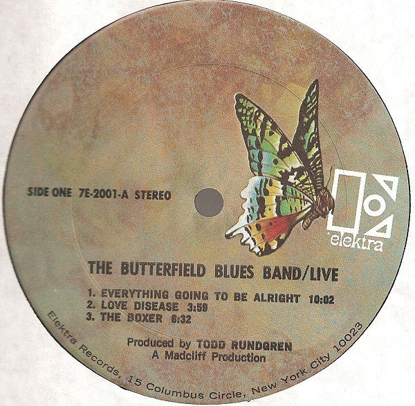 The Paul Butterfield Blues Band : Live (2xLP, Album)