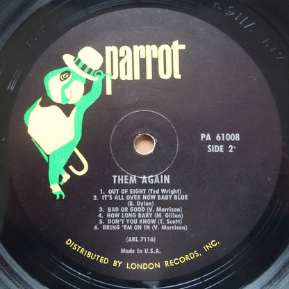 Them (3) : Them Again (LP, Album, Mono, Glo)