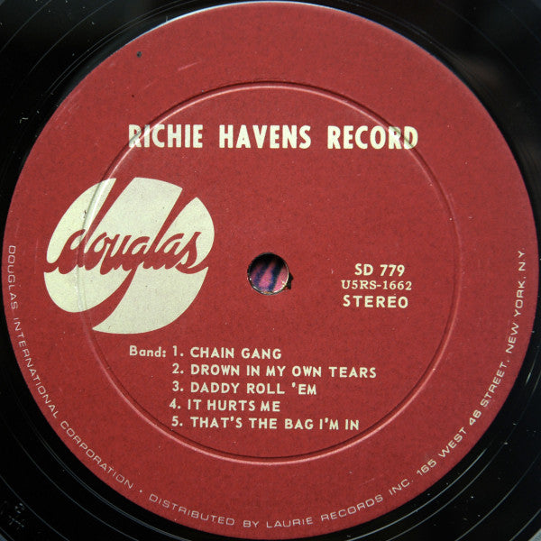 Richie Havens : Richie Havens' Record (LP, Album, Ind)