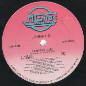 Johnny O : Fantasy Girl (12", RE, 928)