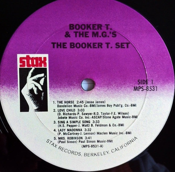 Booker T & The MG's : The Booker T. Set (LP, Album, RE, RM)