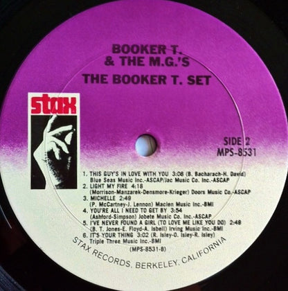 Booker T & The MG's : The Booker T. Set (LP, Album, RE, RM)