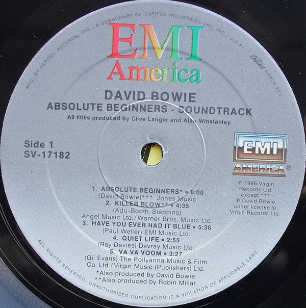 Various : Absolute Beginners - The Musical (Songs From The Original Motion Picture) (LP, Album, Spe)