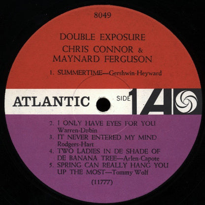 Chris Connor And Maynard Ferguson : Double Exposure (LP, Album, Mono, MGM)