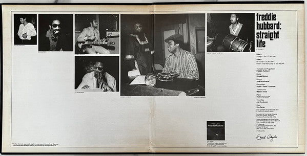 Freddie Hubbard : Straight Life (LP, Album, Gat)