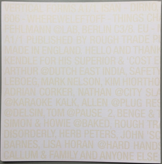 Various : Vertical Forms (2x12", Comp)