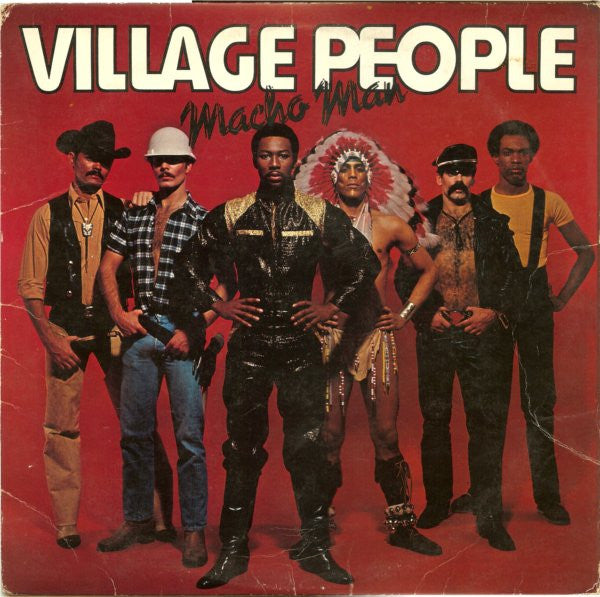 Village People : Macho Man (LP, Album, Club, RE, RCA)
