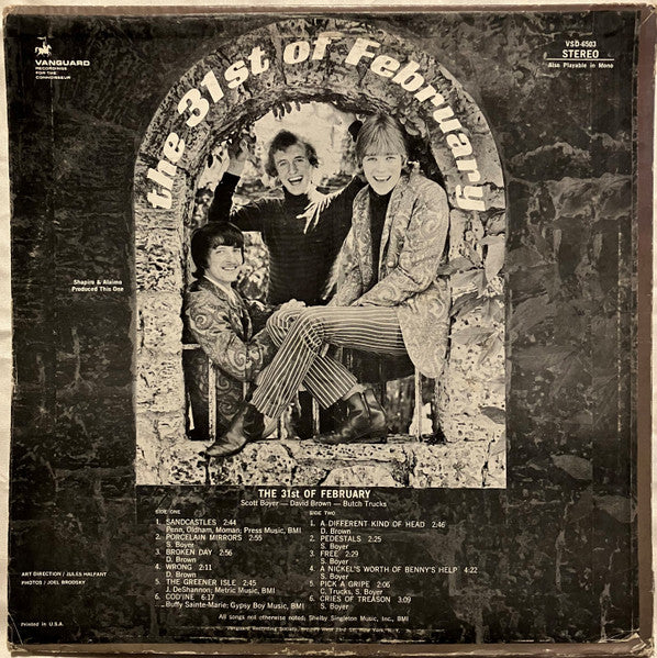 The 31st Of February : The 31st Of February (LP, Album, "ST)