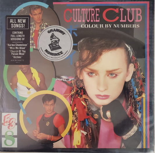 Culture Club : Colour By Numbers (LP, Album, Pit)