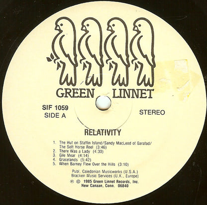 Relativity (2) : Relativity (LP, Album, Lig)