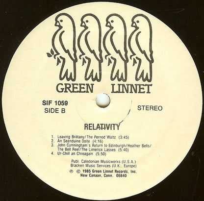 Relativity (2) : Relativity (LP, Album, Lig)