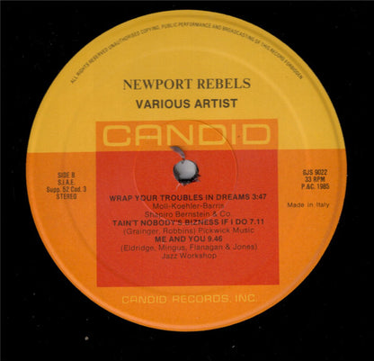 Charles Mingus, Max Roach, Eric Dolphy, Roy Eldridge, Jo Jones : Newport Rebels / Jazz Artists Guild (LP, Album, RE)
