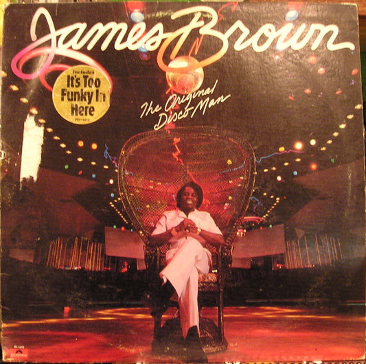 James Brown : The Original Disco Man (LP, Album, Promo)