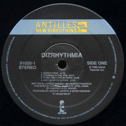 Dizrhythmia : Dizrhythmia (LP, Album)