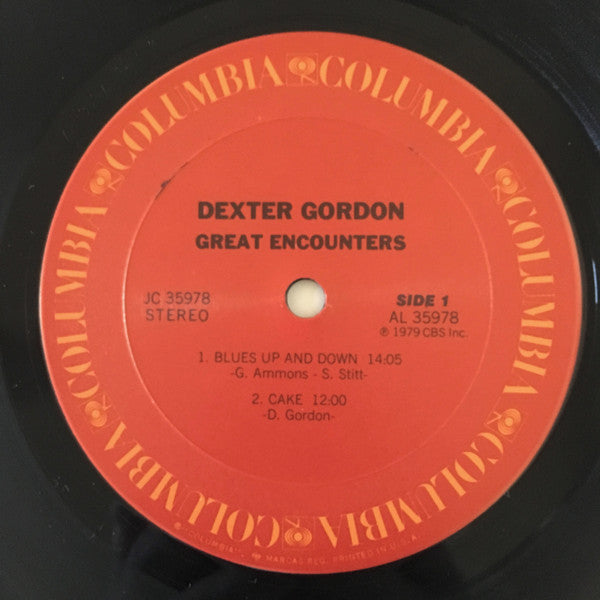 Dexter Gordon : Great Encounters (LP, Album, San)