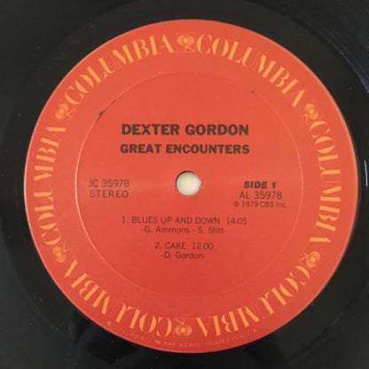 Dexter Gordon : Great Encounters (LP, Album, San)