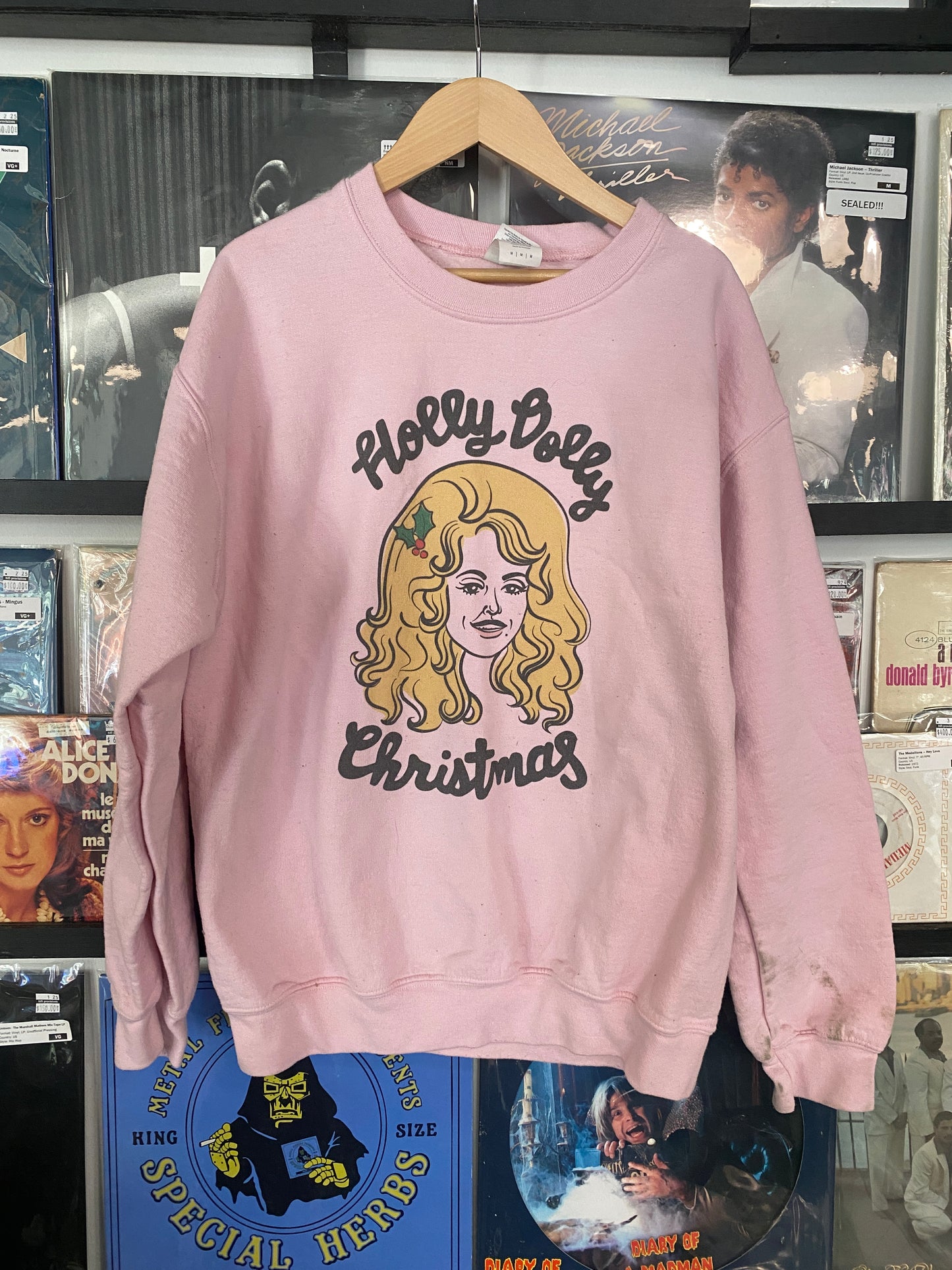 "Holly Dolly Christmas" Dolly Parton Sweatshirt