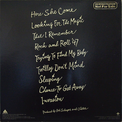 Dwight Twilley Band : Twilley Don't Mind (LP, Album, Promo)
