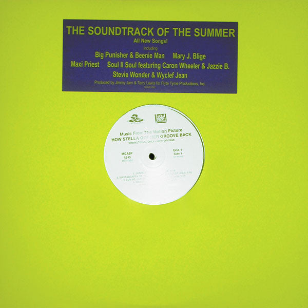 Various : How Stella Got Her Groove Back Soundtrack: Music From The Motion Picture (2x12", Promo)