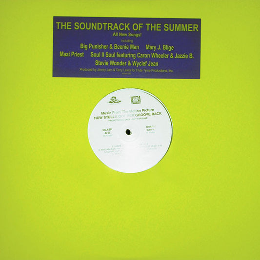 Various : How Stella Got Her Groove Back Soundtrack: Music From The Motion Picture (2x12", Promo)