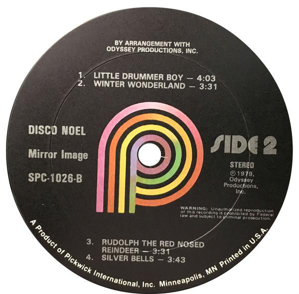 Mirror Image (4) : Disco Noël (LP)
